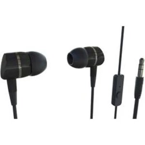 Hi-Fi špuntová sluchátka Vivanco SMARTSOUND BLACK 38009, černá