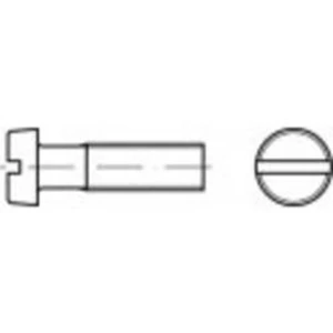 Skrutky s valcovou hlavou TOOLCRAFT TO-6606555, N/A, M8, 10 mm, titan, 1 ks
