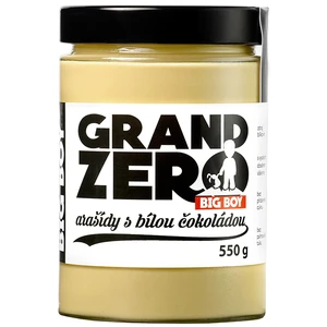 Big Boy Arašidový krém Grand Zero 550 g variant: biela čokoláda