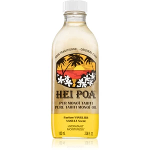 Hei Poa Pure Tahiti Monoï Oil Vanilla multifunkční olej na tělo a vlasy 100 ml