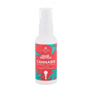 Kallos Hair Pro-Tox Cannabis Dry Ends Serum serum dla odbudowy rozdwojonych końcówek 50 ml