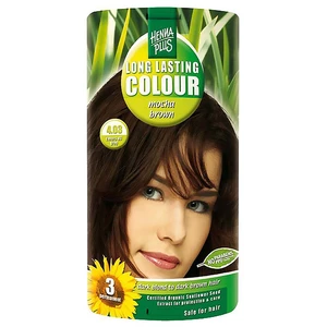 HennaPlus Dlhotrvajúca farba na vlasy 100 ml (Long Lasting Colour) 4.03 Mocca hnedá