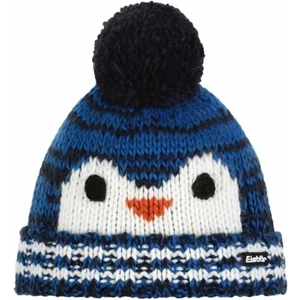 Eisbär Rico Pompon Kids Beanie Blue/White/Red/Grey UNI Lyžařská čepice