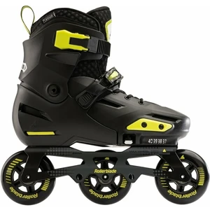 Rollerblade Apex 3WD JR Black/Lime 28-32 Kolečkové brusle