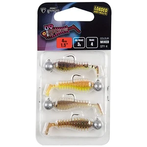 Fox rage gumová nástraha ultra uv micro spikey loaded lure pack 4 cm