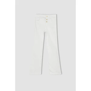 DEFACTO Girls Wide Leg Jean Trousers