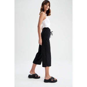 DEFACTO High Waisted Side Splits Culottes