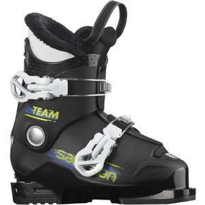 Salomon Team T2 Jr Black/White 18 Clăpari de schi alpin