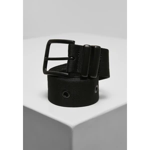 Eyelet belt black