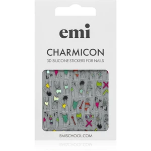 emi Charmicon Easy-breezy nálepky na nechty 3D #208 1 ks