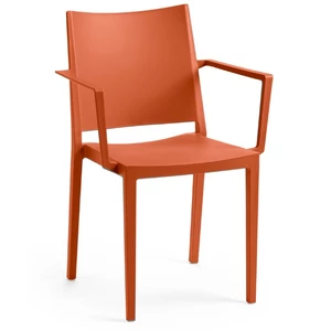 Jídelní židle MOSK ARMCHAIR Cihlová,Jídelní židle MOSK ARMCHAIR Cihlová
