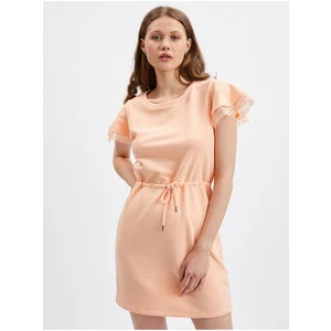 Orsay Apricot Womens Sweatshirt Dress - Women
