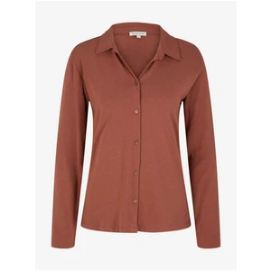 Brown Women's Shirt Tom Tailor - Women