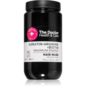 The Doctor Keratin + Arginine + Biotin Maximum Energy keratinová maska na vlasy 946 ml
