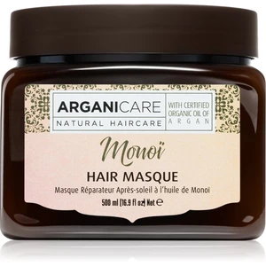 Arganicare Monoi Hair Masque regenerační maska na vlasy po opalování 500 ml