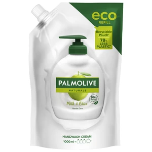 Palmolive Naturals Milk & Olive prírodné tekuté mydlo na ruky náhradná náplň 1000 ml