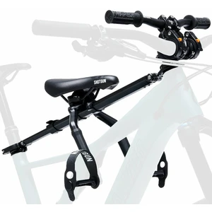 Shotgun Pro Child Bike Seat + Handlebars Combo Black Dziecięce siodełko / wózek