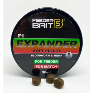 Feederbait mäkčená peletka expander soft pellet 50 ml 8 mm - patentka konope