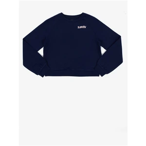 Levi's Dark Blue Girl Sweatshirt Levi's® - Girls