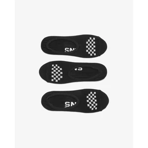 VANS 3 PACK - kotníkové ponožky CLASSIC CANOODLE Black/White 37-41