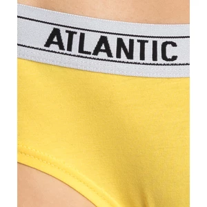 3-PACK Dámské kalhotky ATLANTIC Hipster - korálové/žluté/modré