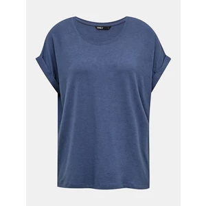 Blue basic T-shirt ONLY Moster - Women