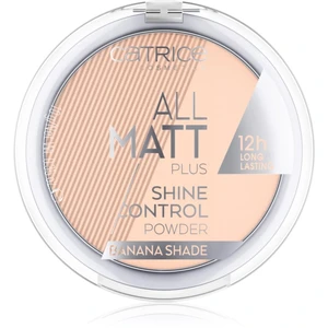 Catrice All Matt Plus matující pudr odstín 002 banana shade 10 g