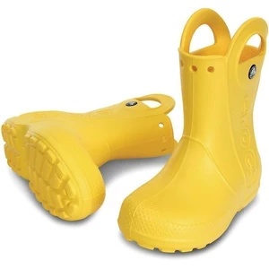 Crocs Kids' Handle It Rain Boot Yellow 33-34