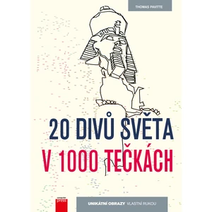 20 divů světa v 1000 tečkách - Pavitte Thomas [Kniha - omalovánky]