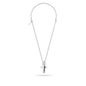 Police Pánsky oceľový náhrdelník s krížikom Gear PEAGN2211512