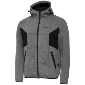 Savage Gear Hanorac Tec-Foam Zip Hoodie Dark Grey Melange L