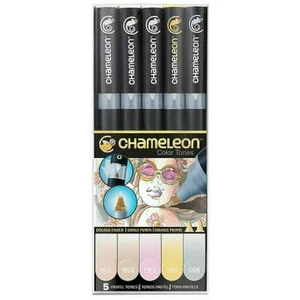 Chameleon Árnyékoló filctoll Pastel Tones 5 db