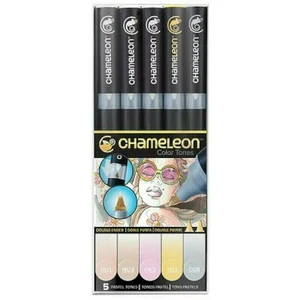Chameleon Marker de umbrire Pastel Tones 5 buc
