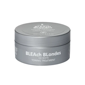 Lee Stafford Maska pro chladnější odstín blond vlasů Bleach Blondes Ice White (Toning Treatment) 200 ml