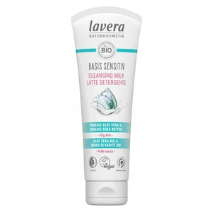 Lavera Basis Sensitiv čistiace pleťové mlieko pre suchú pokožku 125 ml