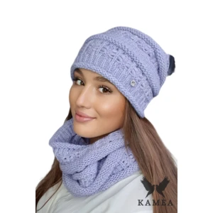 Dámský set Kamea Kamea_Set_Hat&Chimney_K.22.206.10_Heather