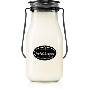 Milkhouse Candle Co. Creamery Sea Salt & Magnolia vonná sviečka Milkbottle 396 g