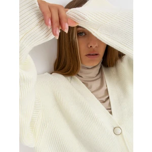 Ecru long, oversized sweater RUE PARIS