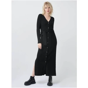 Black Long Dress Salsa Jeans - Women