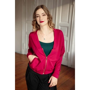 By Your Side Woman's Sweatshirt Malaga Burgundy