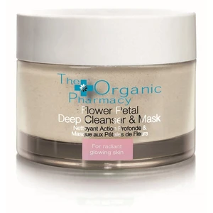 The Organic Pharmacy Flower Petal Deep Cleanser & Exfoliating Mask maseczka oczyszczająca 60 g