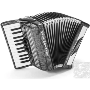 Weltmeister Perle 26/48/II/3 White Piano accordion