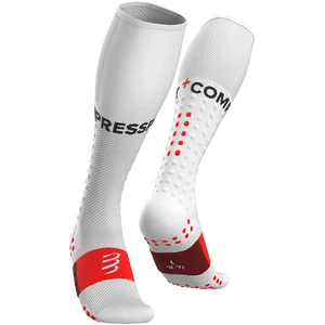 Compressport Full Socks Run Bílá T2