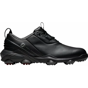 Footjoy Tour Alpha Mens Golf Shoes Black/Charcoal/Red 40,5