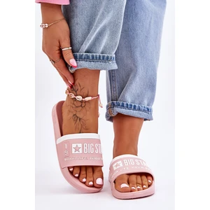 Women's Slippers Big Star Light LL274730 Light Pink