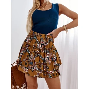 Mustard skirt Cocomore cmgSP243.E59