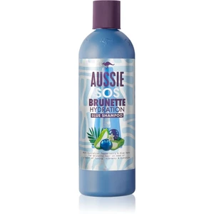 Aussie Brunette Blue Shampoo hydratační šampon pro tmavé vlasy 290 ml