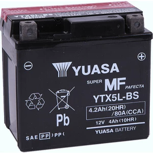 Yuasa Battery YTX5L-BS Motoros akkumulátor töltő / Akkumulátor