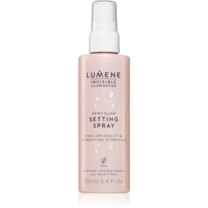 Lumene Invisible Illumination Dewy Glow rozjasňující fixační sprej 100 ml