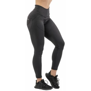 Nebbia High Waist & Lifting Effect Bubble Butt Pants Black L